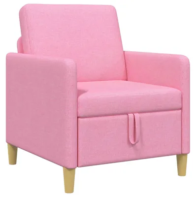 Produktbild von vidaXL Sofa mit Stauraum Rosa 72 x 78 x 87 cm Polyester
