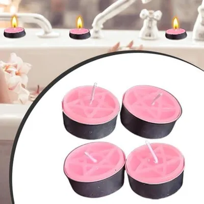 Produktbild von Bunte Duftkerzen und Teelichter für Aromatherapie und eine entspannende Gestaltung der Heimdekoration