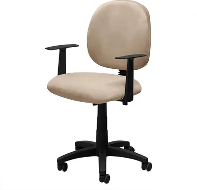 Immagine prodotto di Rivestimento elastico in velluto per sedie da ufficio e sedie girevoli, colore beige – Rivestimento protettivo per sedie da ufficio ISO