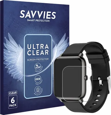 Produktbild von 6x Für Popglory IP67 1.4" Schutzfolie Savvies Displayschutz Display Schutz Folie Klar Transparent