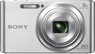 Image de Sony Appareil photo compact DSC-W 830S, couleur : argent