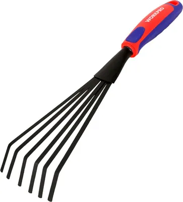 Image de Râteau à Main Workpro Outil De Jardinage Compact Et Robuste - Workpro