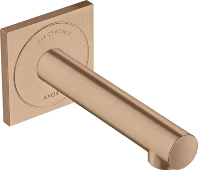 Produktbild von Elektronik-Waschtischmischer AXOR UNO 160 UP, Wandmontage brushed red gold brushed red gold
