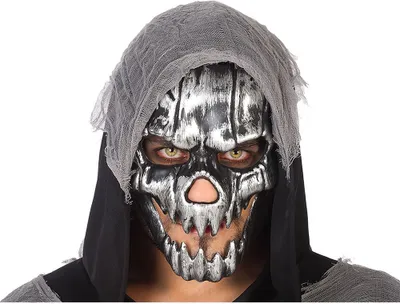 Image de Atosa Silver Halloween Masque de protection Gris Gris One Size