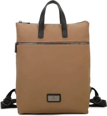 Produktbild von Damen Rucksack Gallantry - Stilvolle Schul- und Arbeitstasche in Taupe - Praktisch und Elegant