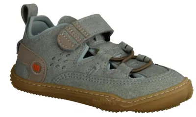 Immagine prodotto di Ricosta Lerche Qnuffs QN0010032 Sandali, Ragazzi, Pelle/High Tech, River/Ice - Scarpe per bambini, scarpe per i primi passi, taglie 18 - 26, Verde, pelle/high tech (micro/mamba)