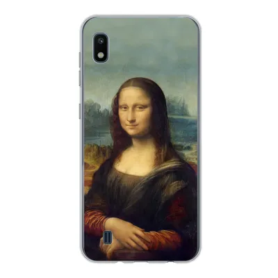 Produktbild von MuchoWow® Handyhülle Schutzhülle Hülle für Samsung Galaxy A10 Mona Lisa - Da Vinci - Gemälde Silikon Softcase Handy Hülle - Schutzhülle