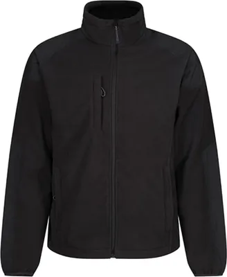 Produktbild von Regatta Professional TRF615 | Broadstone Showerproof Fleece - Farbe: Black/Black - Größe: 3XL