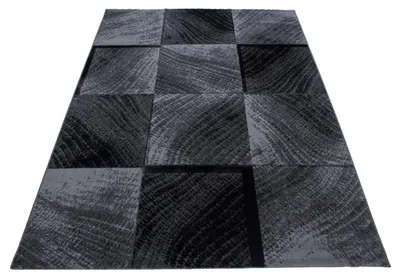 Zdjęcie produktu dla Ayyildiz | Dywan nowoczesny 240 cm x 340 cm - Szaro-czarny - Geometryczny - Antyelektrostatyczny