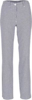 Produktbild von beb GASTRO Damen KOCHHOSE Baumwolle Weiß Pepita 36
