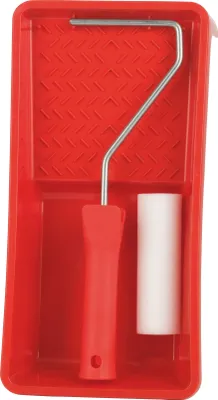 Produktbild von Lackierroller Lackroller Set mako®poren mit Farbwanne & Lackierroller 10 cm