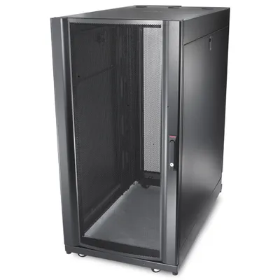 Produktbild von APC NetShelter SX, Schwarz, Freistehend, 1363,64 kg, 89,090 kg, 600 x 1070 x 1200 mm, 24U