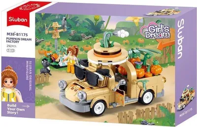 Produktbild von SL96035 - Pumpkin-Lieferwagen (292 Teile)
