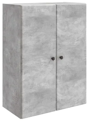 Produktbild von Möbel Wandschrank Betongrau 66 x 34,5 x 90 cm Holzwerkstoff - Kommoden CC3595