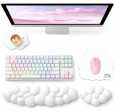 Obrázek produktu pro Ergonomická podložka pod zápěstí pro klávesnici a myš