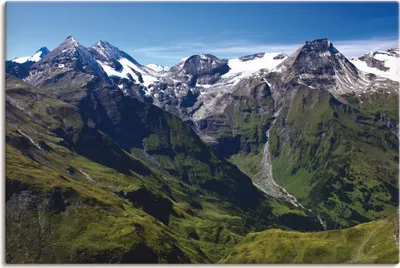 Produktbild von ARTland Leinwandbild Berge rund um den Großglockner Größe: 60x40 cm