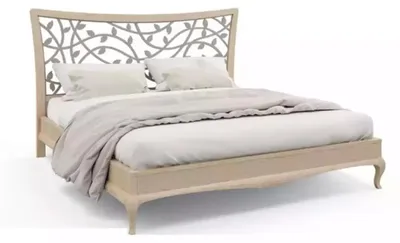 Produktbild von Bett Doppelbetten Modern Bettgestell Luxus Design Bettrahmen Holz Neu