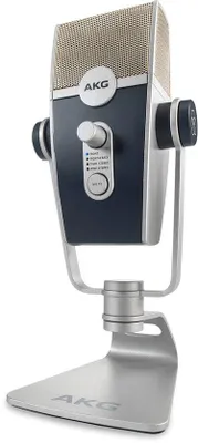 Zdjęcie produktu dla AKG Lyra, Mikrofon stołowy, 20 - 20000 Hz, 0,009%, 16 Ω, 24 bit, 192 kHz