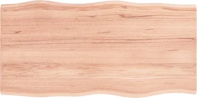 Obrázek produktu pro Stolní deska světle hnědá 100x50x2 cm ošetřený dub živá hrana
