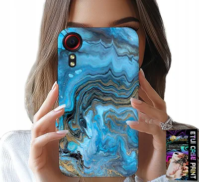 Obrázek produktu pro Pouzdro Pro Samsung Galaxy Xcover 5 - Mramorované Vzory + Fólie