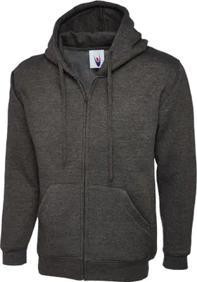 Produktbild von Sweatjacke Kapuze "UC504" Classic - Uneek Charcoal M