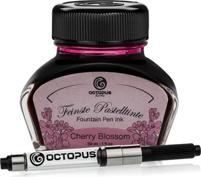 Produktbild von Schreibtinte Pastell Rosa "Cherry Blossom" 30 ml mit Konverter