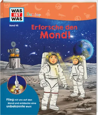 Produktbild von WAS IST WAS Junior Band 45 Erforsche den Mond!