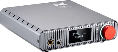 Obrázok produktu pre Zosilňovač slúchadiel xDuoo, bezdrôtový audio dekodér a zosilňovač, dekódovanie zvuku cez USB/koaxiálny vstup/Bluetooth/analógový zvuk, 4,4 mm/6,35 mm, duálny výstup pre slúchadlá, 1,3-palcový OLED displej