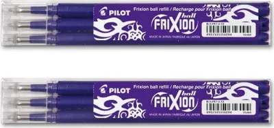 Produktbild von Pilot Frixion Ball Ersatzminen 0.7 violett - 6er-Set