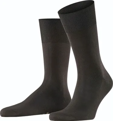 Image de Chaussettes FALKE Firenze pour hommes, couleur marron, taille 41-42