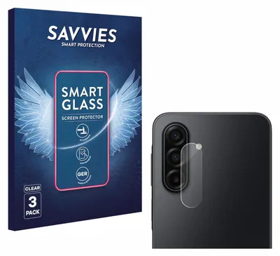 Produktbild von 3x Savvies Schutzglas Folie für Samsung Galaxy A17 5G (NUR Kameraschutz) 9H Panzer Schutzfolie Glas Displayschutz klar transparent