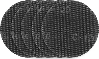 Obrázek produktu pro GRAPHITE Brusná mřížka na suchý zip 180 mm, K120, 5ks pro brusku 59G263