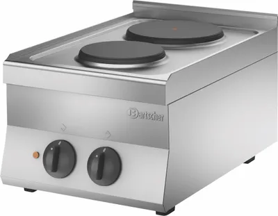 Produktbild von Bartscher Elektroherd 650, B400, 2PL, TGOK