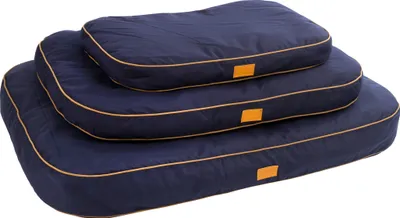 Produktbild von Kerbl Hundekissen Liegekissen Jerome, navy-cognac, 60x40x6cm; 81312