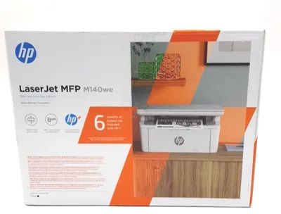 Obrázek produktu pro HP LaserJet Tiskárna MFP M140we, Laser, Černobílý tisk, 600 x 600 DPI, A4, Přímý tisk, Bílá