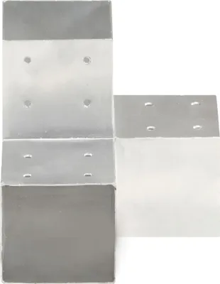 Immagine prodotto di Connettore per Pali a Forma di Y in Metallo Zincato 101x101 mm
