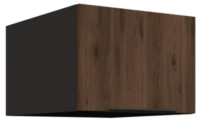 Produktbild von Aufsatzschrank Hochschrank 50 cm Küche MONZA Okapi Nußbaum Küchenzeile