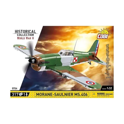 Obrázok produktu pre COBI-5724 Konstruktionsspielzeug - Historical Bausatz Morane Saulnier MS.406