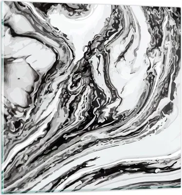Produktbild von Bilder auf glas - Abstraktion modern - 30x30cm - Glasbilder - Wandbilder - Kunstdruck - zum Aufhängen bereit - Wanddekoration aus Glas - Glas Bilder - Wandbild auf Glas - Einteilig - GAC30x30-4083