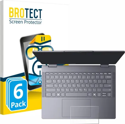 Produktbild von 6x Für Lenovo IdeaPad 5 2-in-1 14" Touchpad Schutzfolie BROTECT Displayschutz Display Schutz Folie Klar Transparent