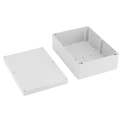 Obrázok produktu pre 263*185*95 mm vodotesné biele plastové puzdro, projektové puzdro, DIY rozvodná skrinka