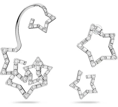 Produktbild von Swarovski Damen Ohrringe Ohrspange Set 3-teilig  Kristalle Stella 5617757