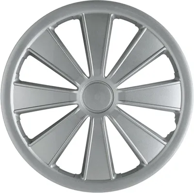 Productafbeelding van 14-inch grijze wielkappen, wielbeschermers, onderdeelnummer 7623 START