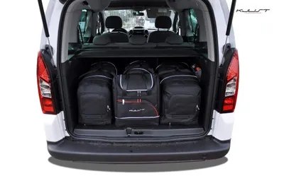 Produktbild von Peugeot Partner 2008-2019 Kofferraumtaschen Set 4 Stk