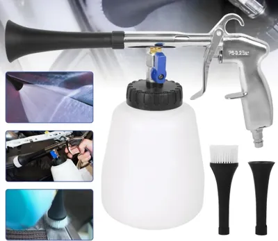 Zdjęcie produktu dla LUXTOM | Automatyczny pistolet do prania, 1000 ml, do foteli samochodowych, deski rozdzielczej, dywanów, do czyszczenia wnętrza samochodu, pistolet do czyszczenia, pistolet do czyszczenia tapicerki