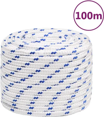 Zdjęcie produktu dla Linka żeglarska, biała, 18 mm, 100 m, polipropylen