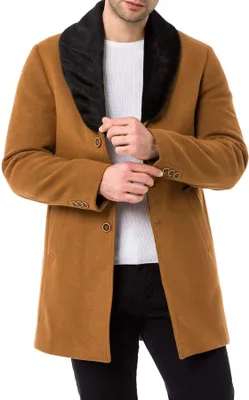 Produktbild von Red Bridge Herren Jacke Trenchcoat Mantel Braun L