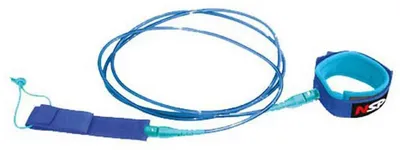 Image de Nsp Surf 7 mm, leash de surf bleu, 6 pieds