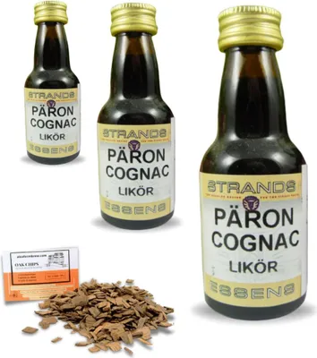 Produktbild von 3 x Paron Cognac Essenz 25ml Wodka-Essenz – Wodka-Aroma, Aromaessenz, Wodka-Extrakt
