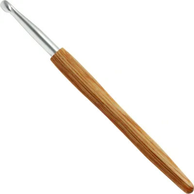 Produktbild von Wollhäkelnadel Holzgriff 6.0 mm